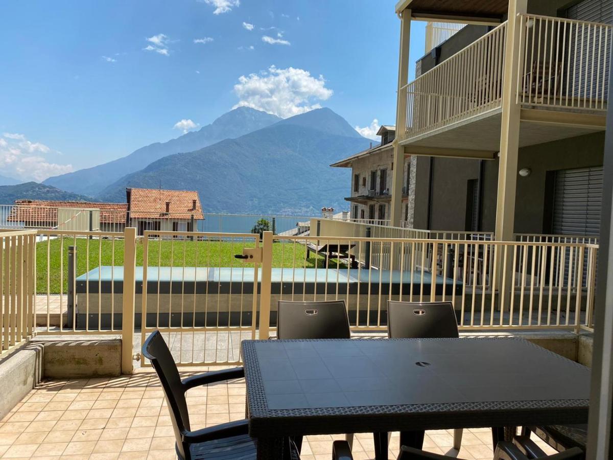 Modern Apartments Lake View With Pool Musso Exterior photo